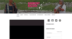 Desktop Screenshot of harmonybazaar.com